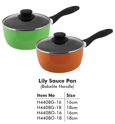 Lily Sauce Pan (BK Handle)